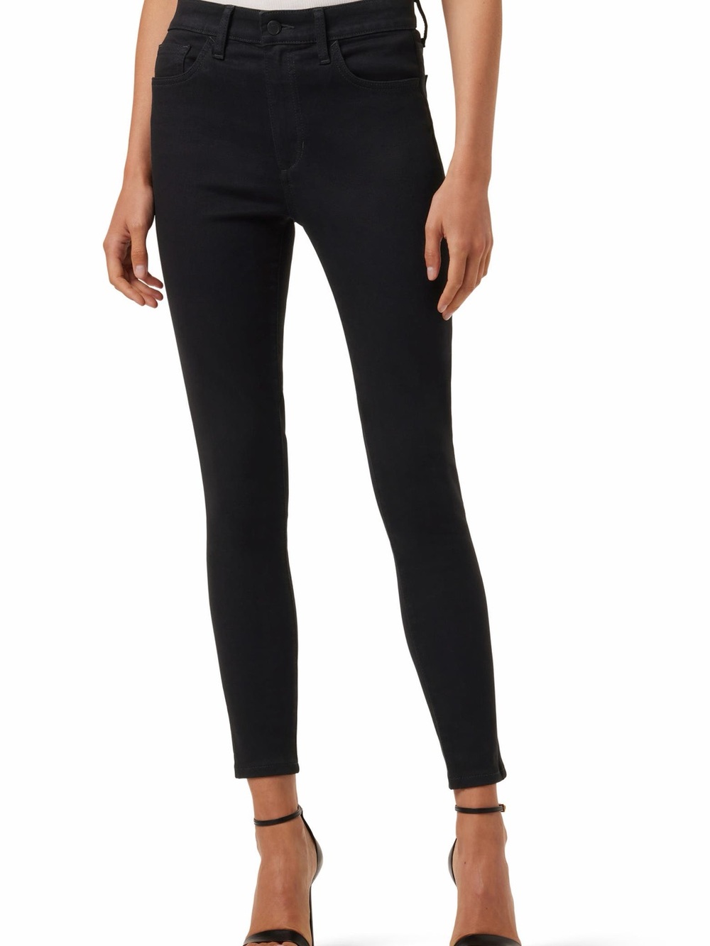 Joe's Jeans Black Skinny High-Rise Jean